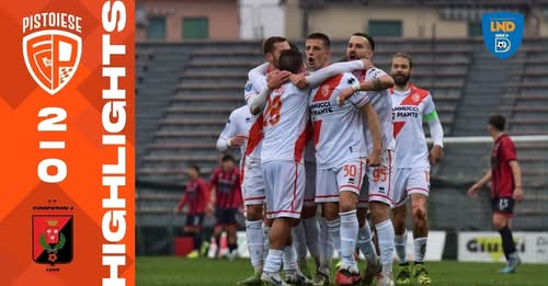 Pistoiese - Fiorenzuola 2-0. Videocommento di Gianni Zei